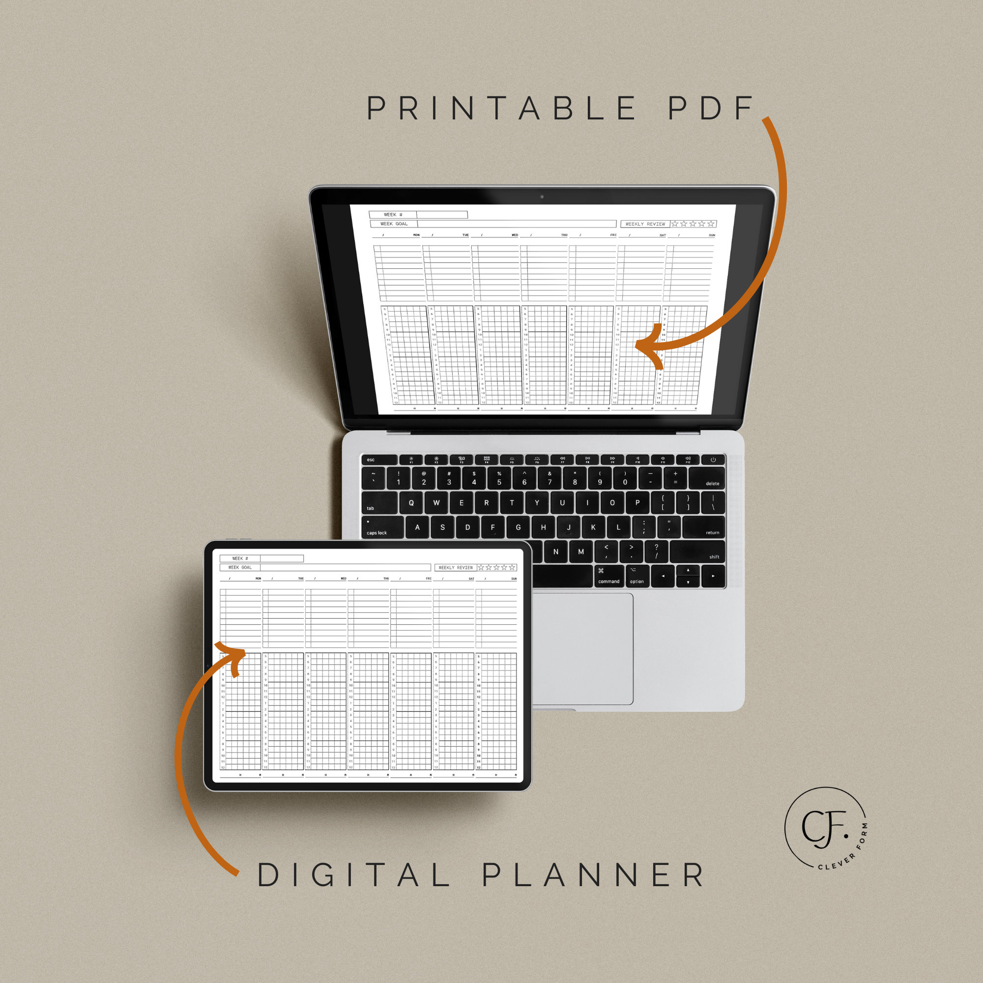 Weekly Time Tracker a Perfect Planner for Students Digital or Printable ...