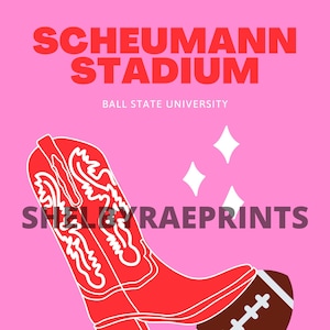 Impresiones de carteles de Ball State
