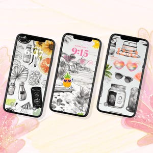 Uno sfondo Pop O Color per iPhone: tre divertenti sfondi estivi per telefono / tre schermate di blocco per cellulare