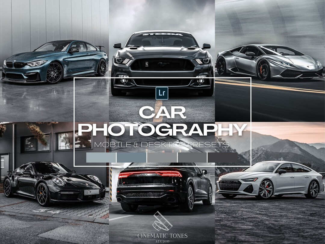 15 Lightroom Car Presets for Mobile & Desktop, Car Presets, Automotive