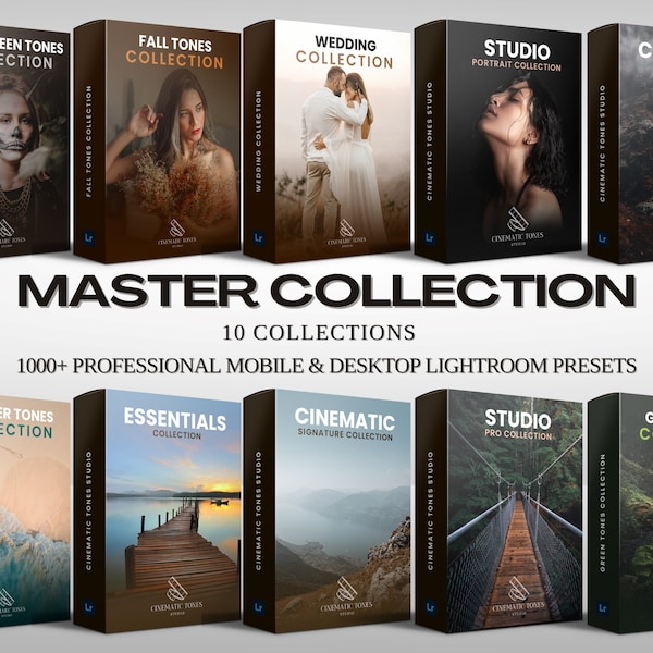 1000+ Lightroom presets bundle for mobile & desktop, presets bundle, preset pack, cinematic presets, Lightroom bundle, preset collection