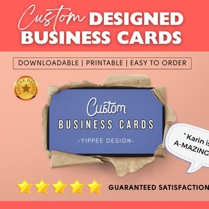 Cartões de visita personalizados, design de cartão de visita profissional, cartão de visita minimalista e sofisticado, download digital de cartão de visita para impressão