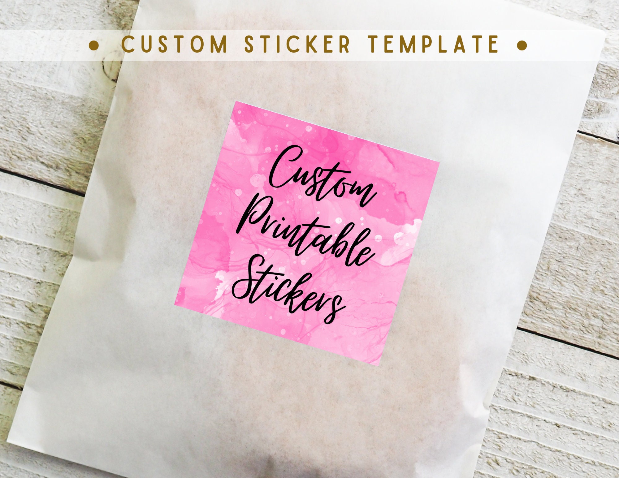 Custom Printable, Stickers, Gift Tags, Food Labels, Party Décor, Labels ...