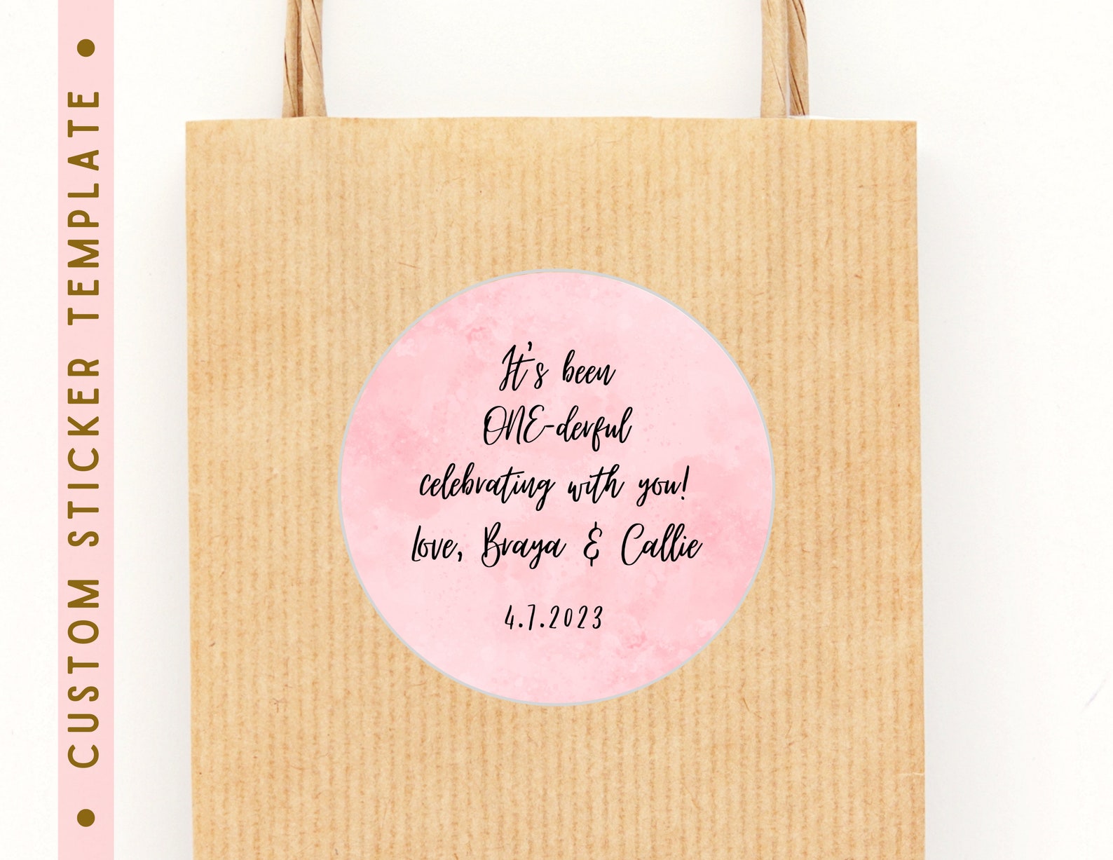 Custom Printable, Stickers, Gift Tags, Food Labels, Party Décor, Labels ...