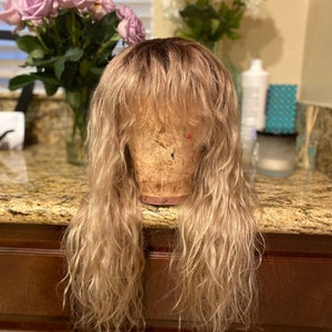 Blonde Shag wig