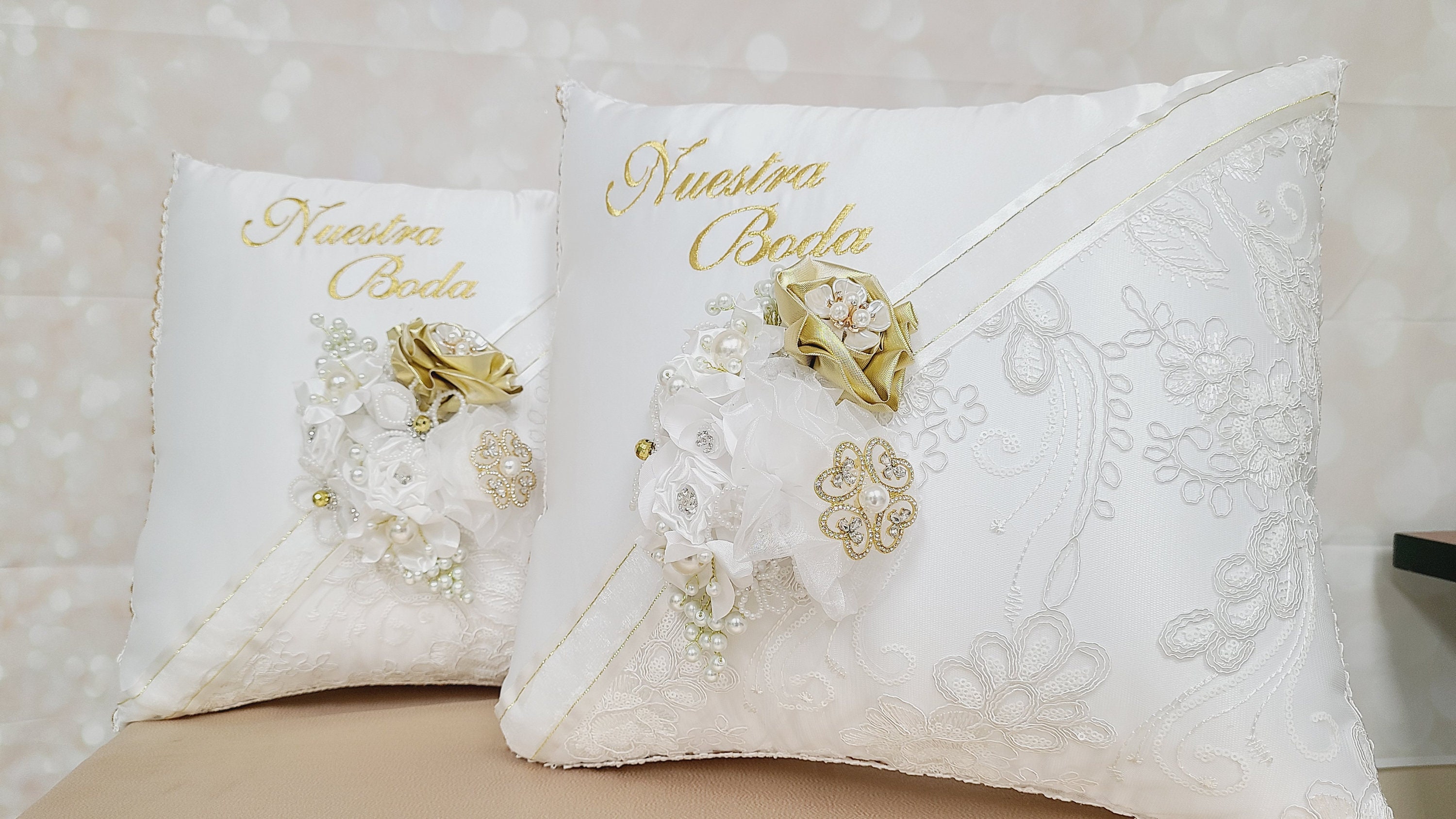 Wedding Pillow Etsy