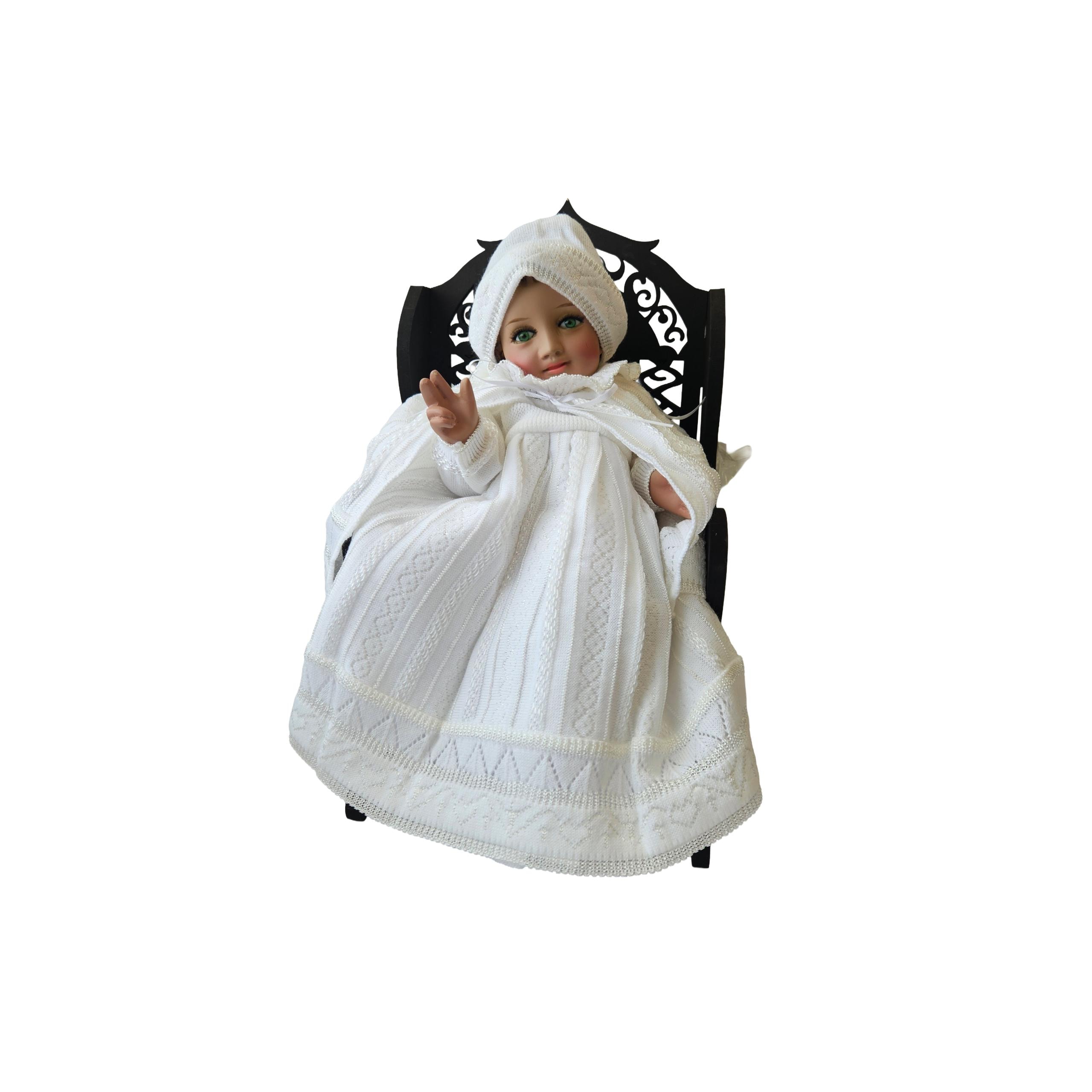 Hand Woven Baby Jesus Outfit: Niño Dios Fino Tejido - Ropon Blanco - Etsy