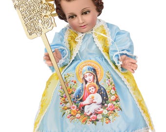 Nino Dios Outfit: Baby Jesus Costume With Accessories - Etsy