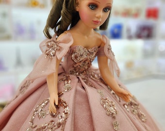 Quinceanera Dolls Quinceanera Doll Quinceanera last doll Quince Gift Quince memento Muneca para Quinceanera Sage