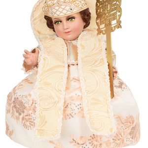 Traje Nino Dios Nino de la Divina Providencia Nino Dios Nino de la Divina Providencia Niño Jesús hecho a mano bebé jesús Traje