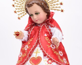 Nino Dios Outfit Nino Del Sagrado Corazon Nino Dios Nino del sagrado Corazon Baby Jesus handmade baby Jesus Outfit