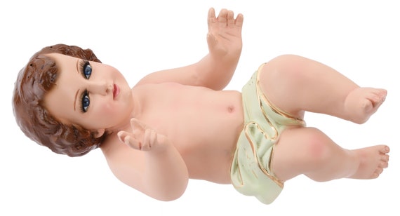 Baby Jesus figure Statua nino Dios de Yeso