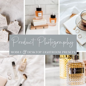 Förinställningar för produktfotografering i Lightroom | Rena, neutrala toner (digital nedladdning)