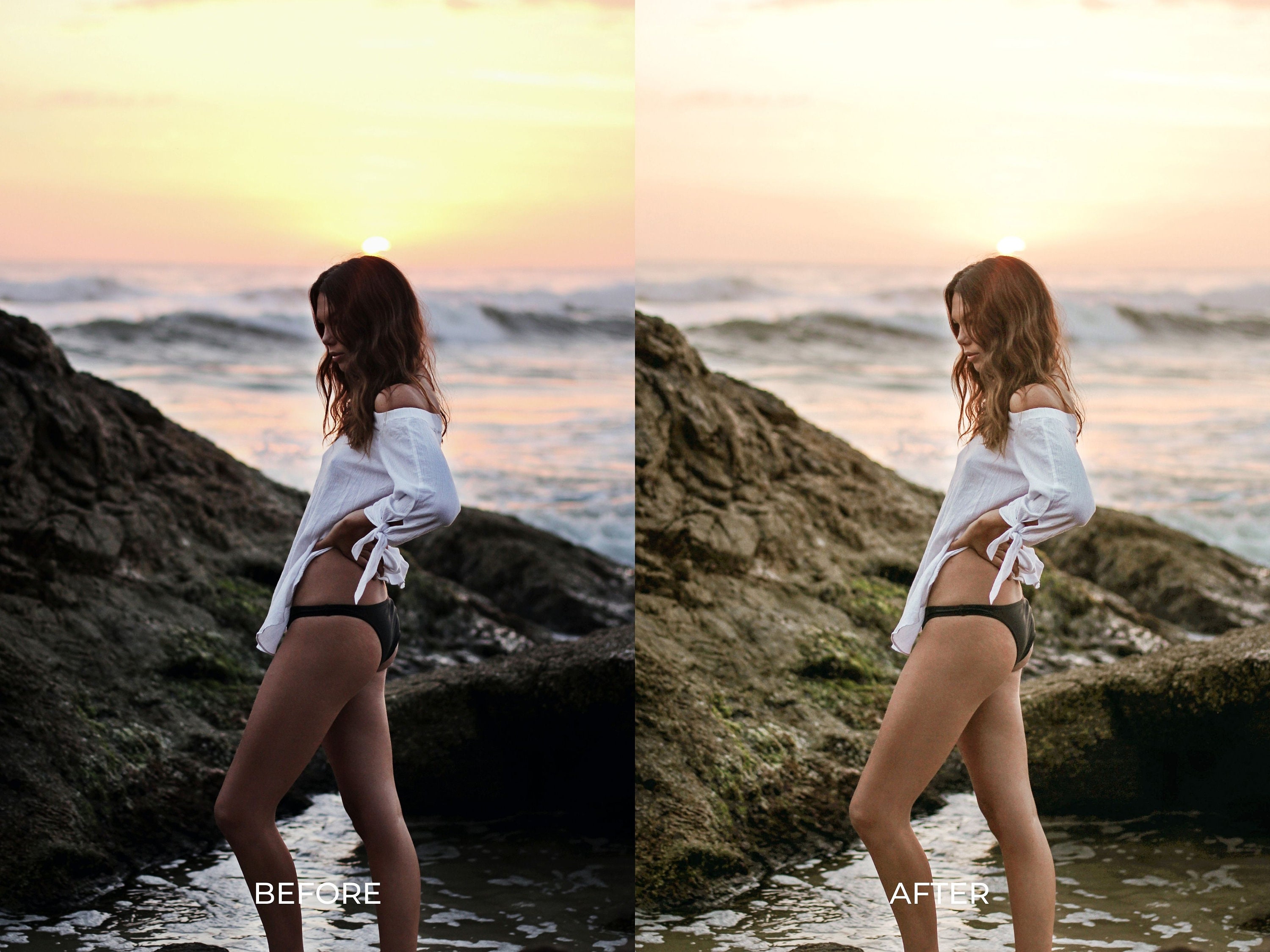 5 VANILLA PRESETS Vanilla Sky Presets Creamy Beige Lightroom Presets ...