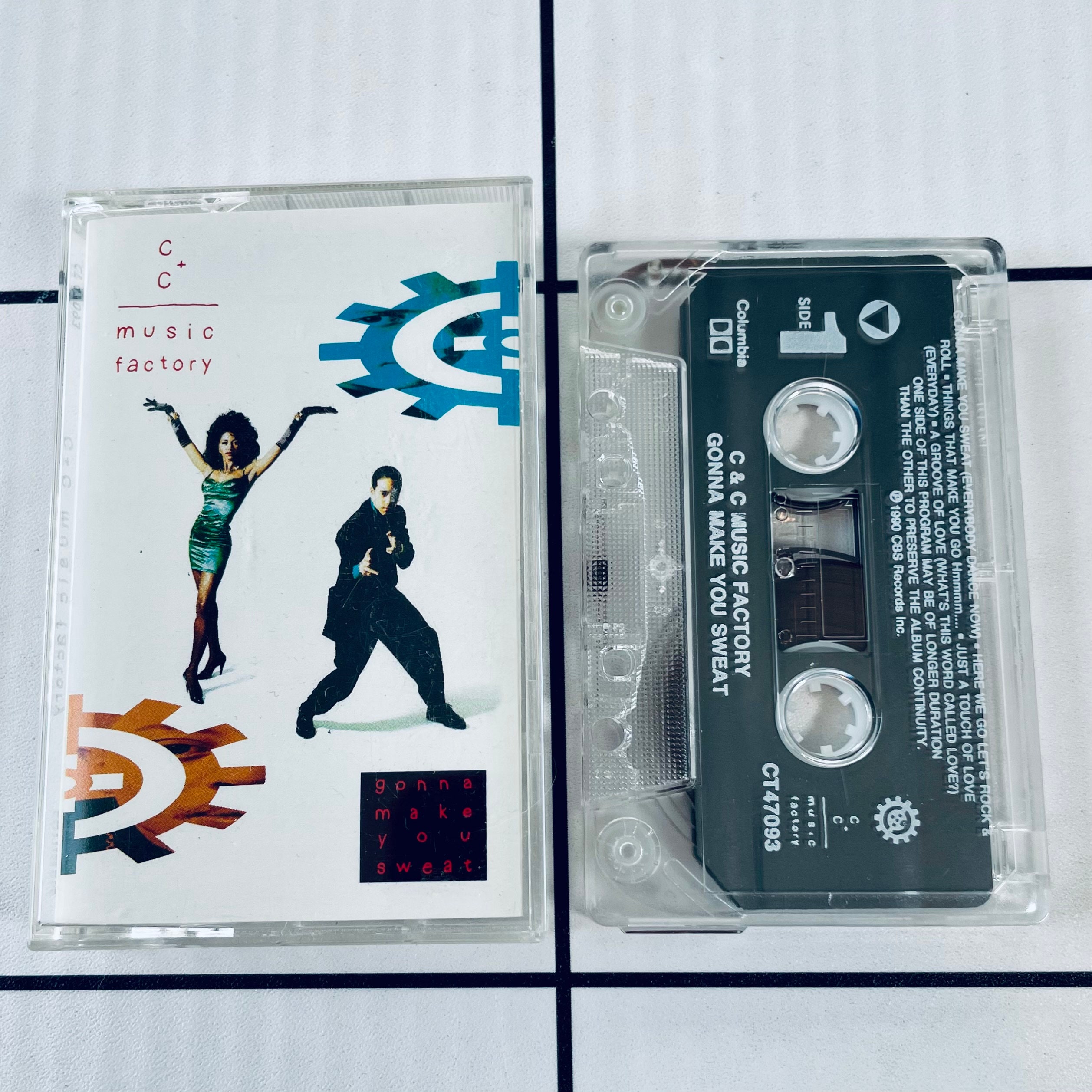 C+C Music Factory: Gonna Make You Sweat (Everybody Dance Now): Cassette Single C+C Music Factory: Gonna Make You Sweat (Everybody Dance Now): Cassette Single
