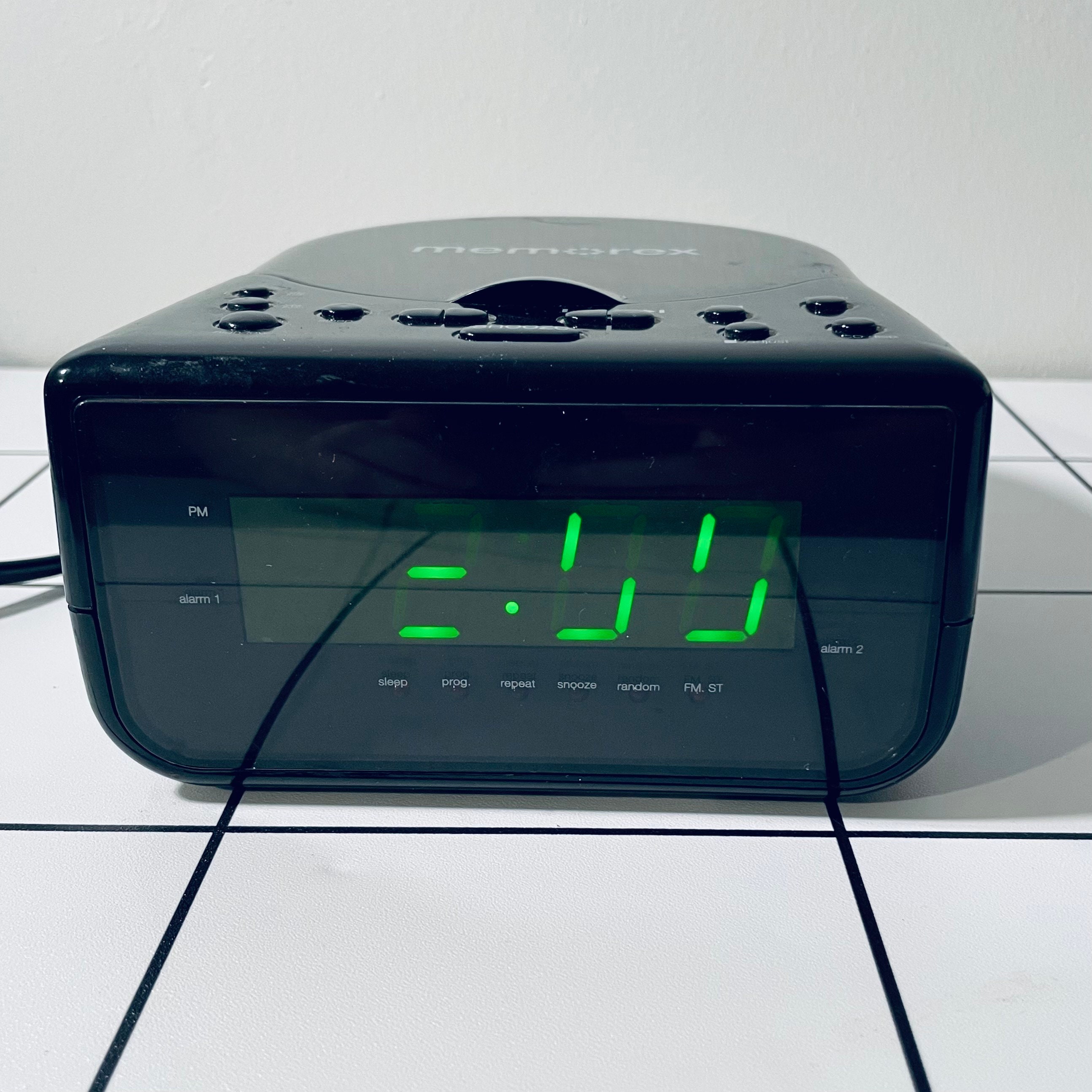 1990s Memorex CD Clock Radio Works Etsy