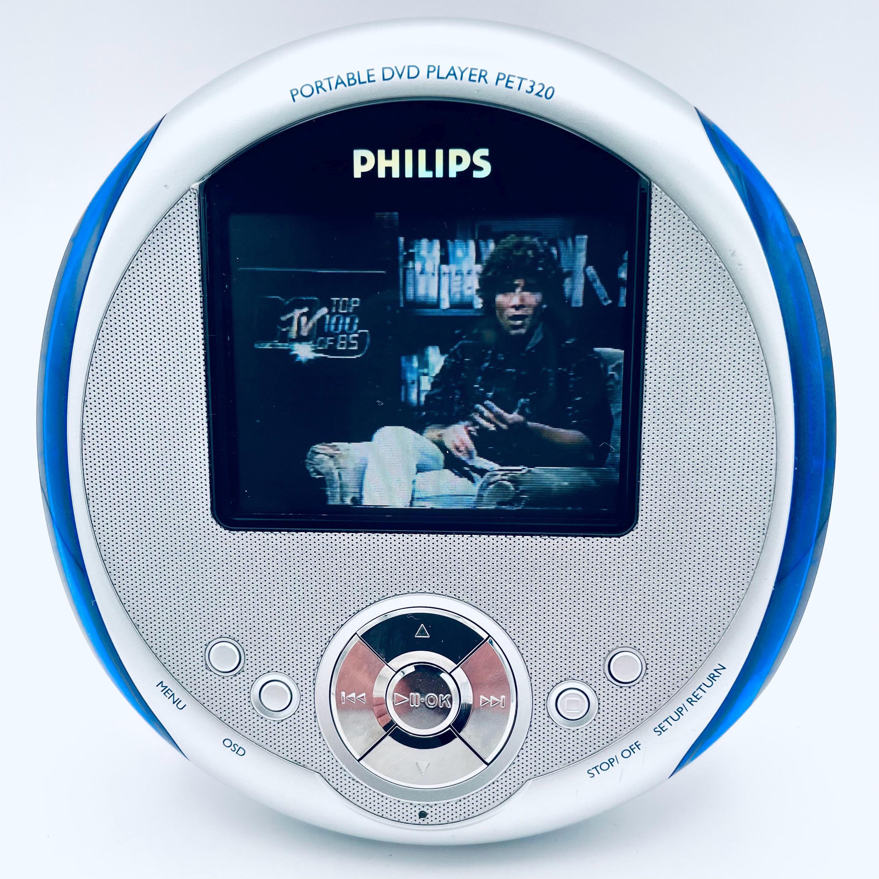 Y2K Philips Pet 320 Portable DVD Player - Works - Etsy
