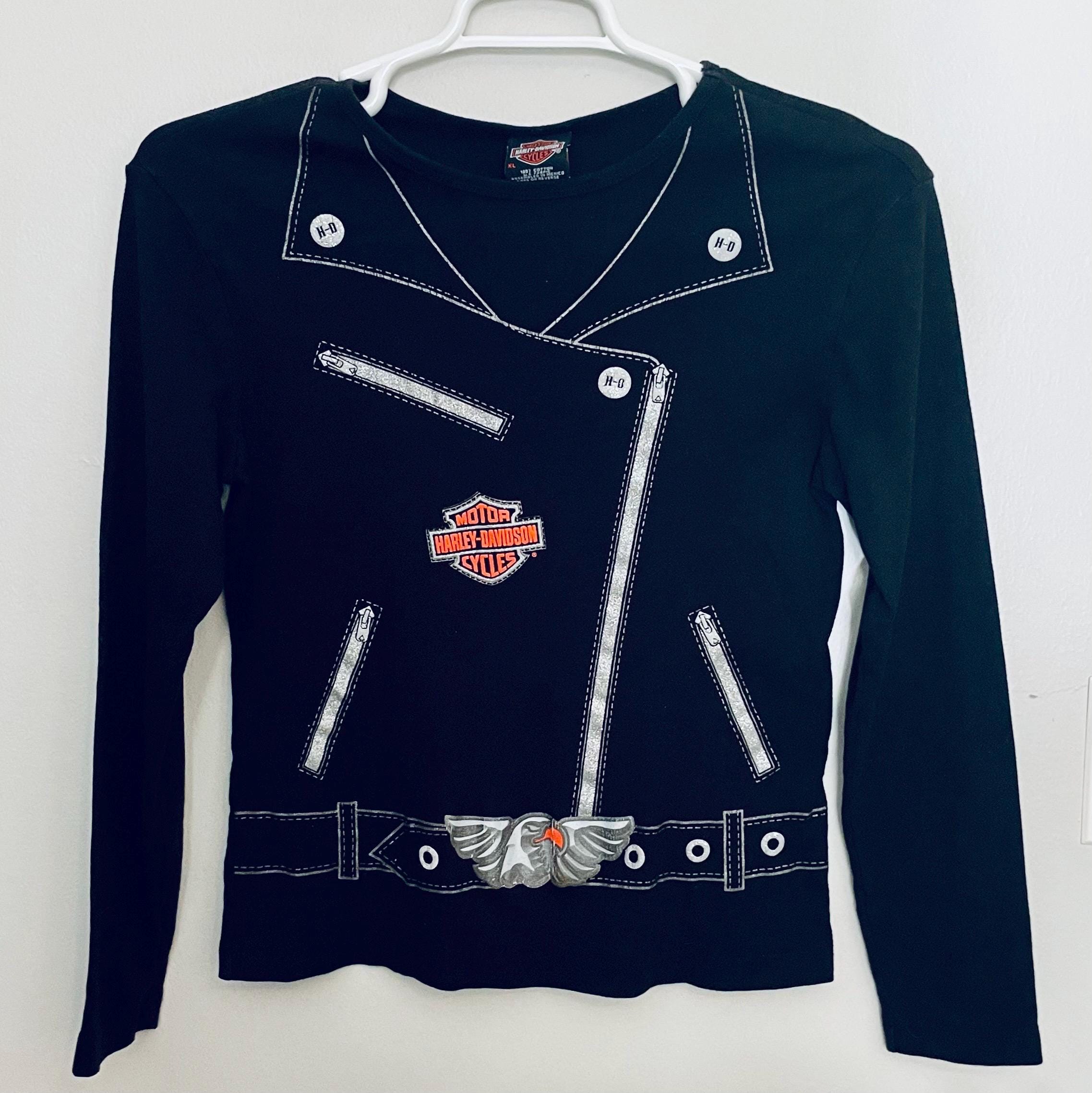 トップス HARLEY DAVIDSON / 90's USA long sleeves Vintage Harley Davidson T-Shirt Las Vegas Long Sleeve 1990