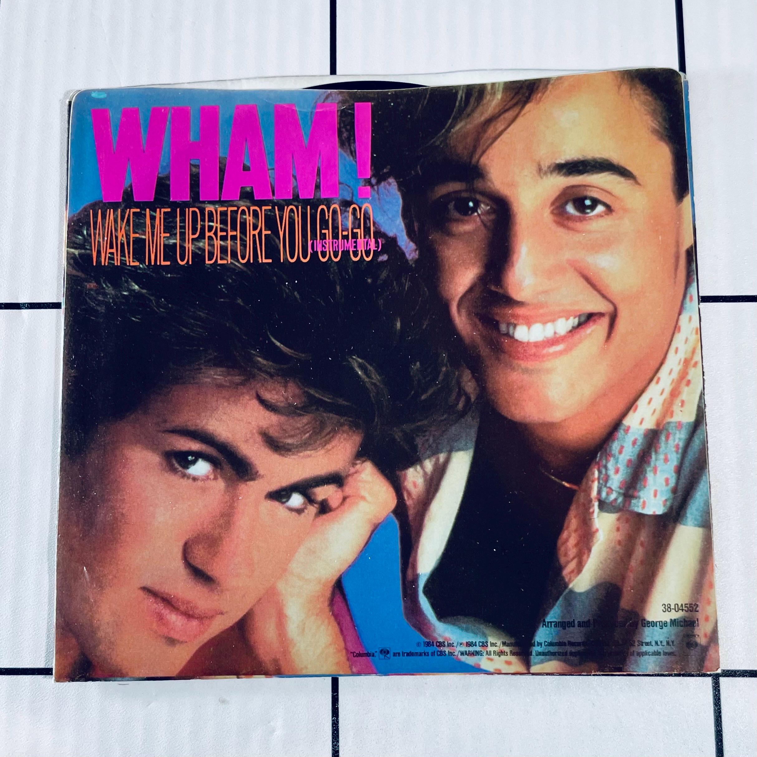 Wham! - Wake Me up Before You Go-go - 45 RPM Single - 1984 - Etsy