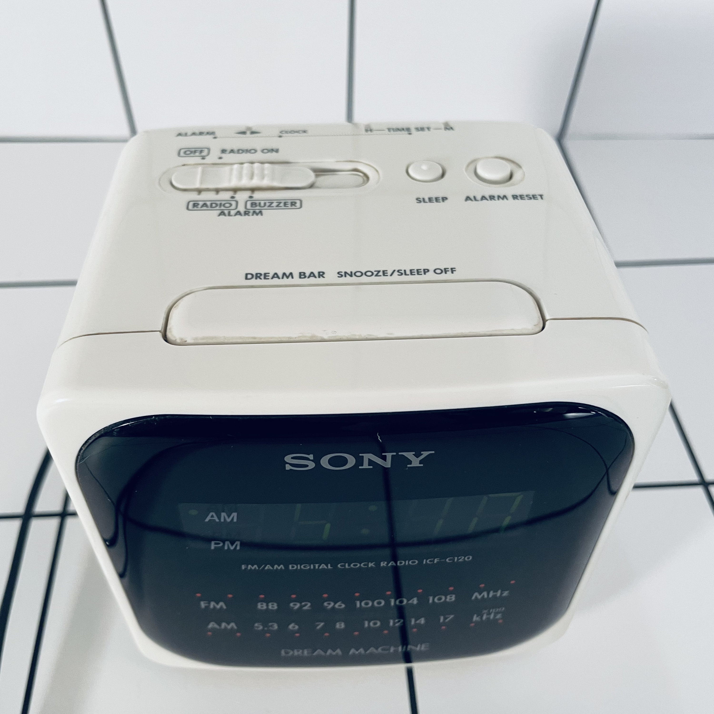 Y2K Sony Dream Machine Clock Radio Etsy