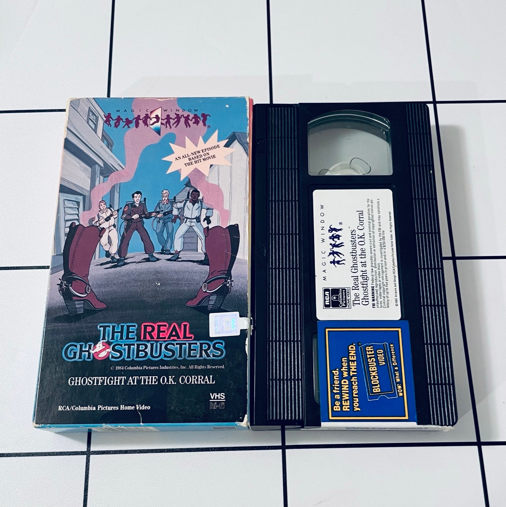 The Real Ghostbusters Ghostfight at the OK Corral 1987 Etsy