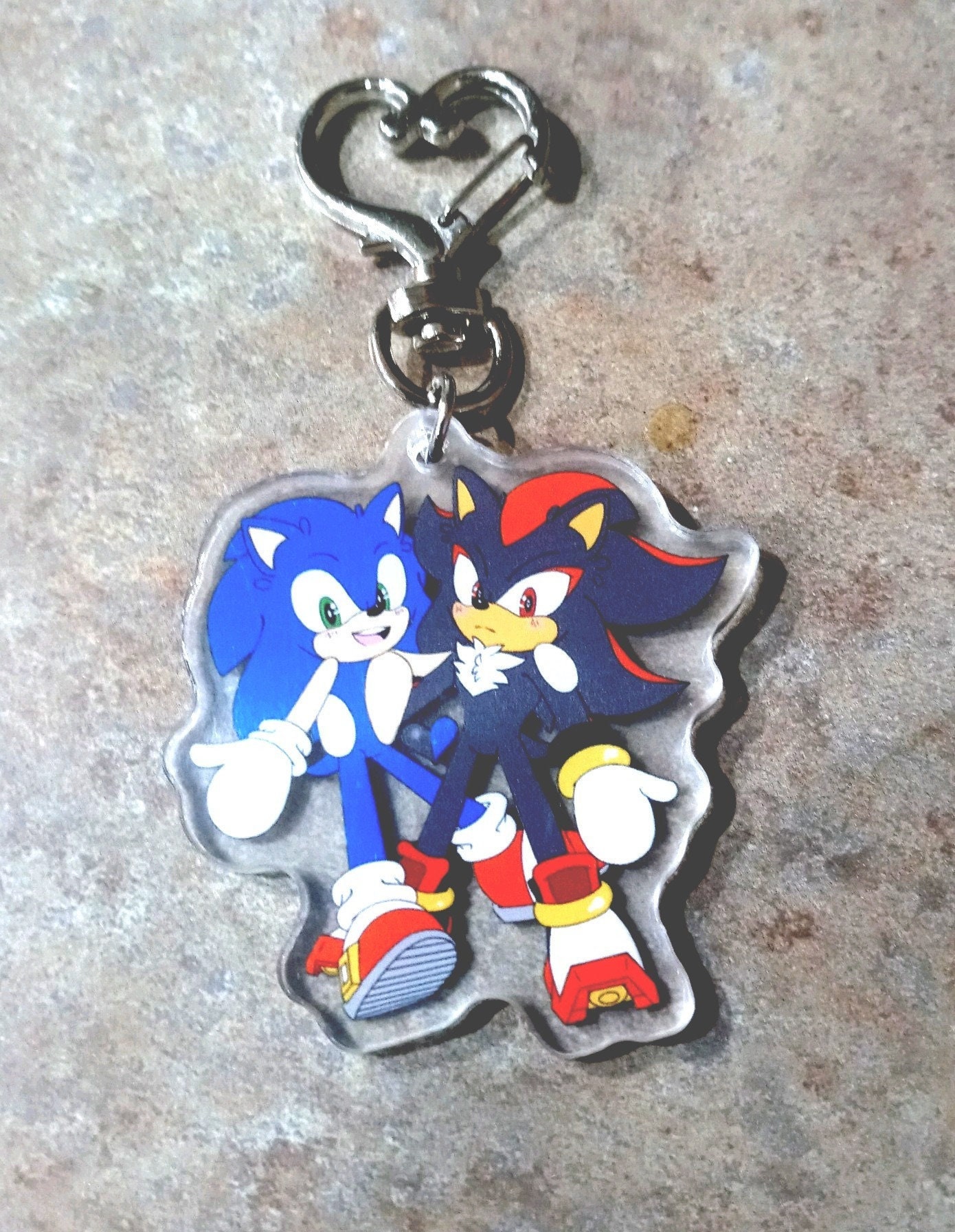 Sonic X Shadow Acrylic Keychains 