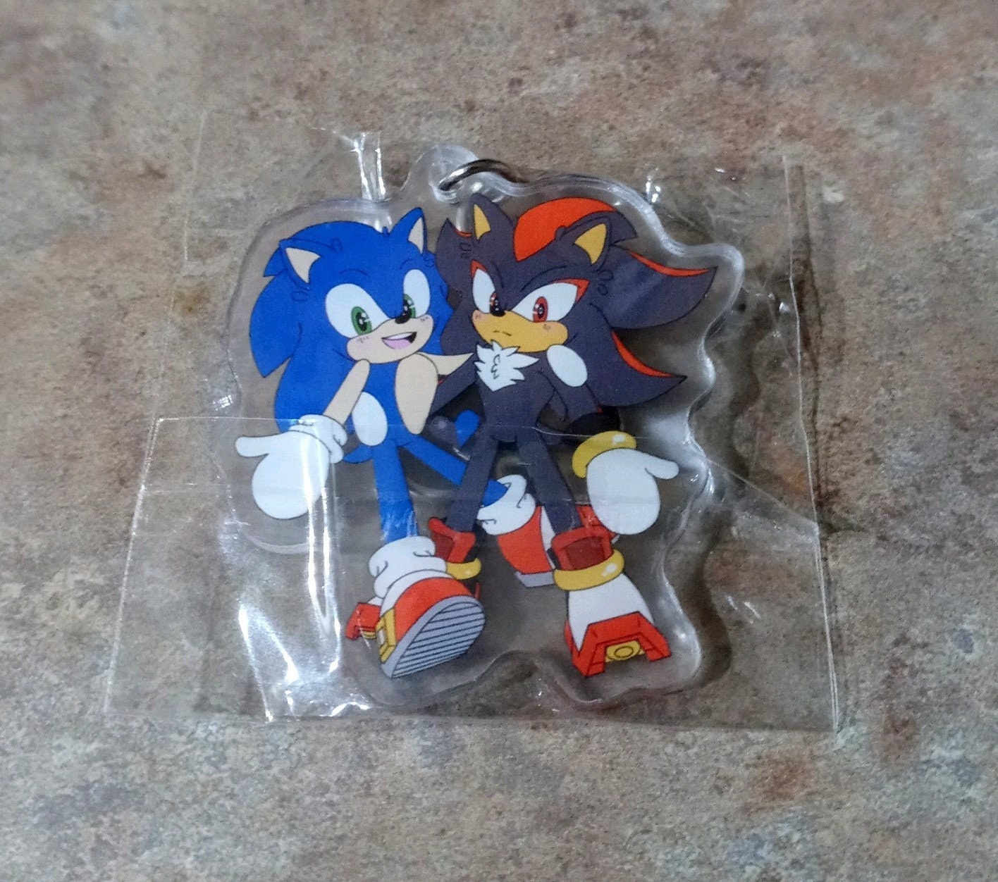 Shadow the hedgehog com Sonic - Sonic - Just Color Crianças