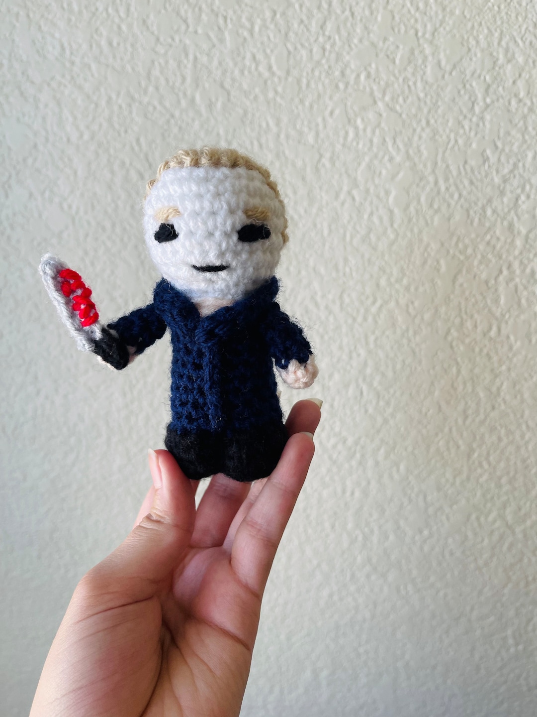 Crochet Michael Myers Doll - Etsy