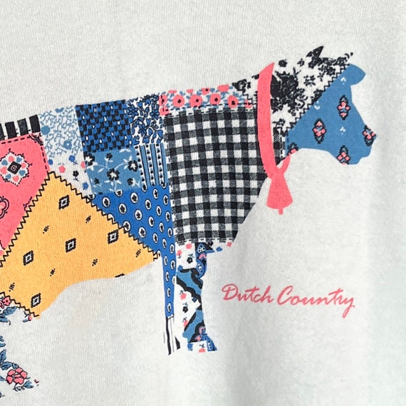 90s Dutch Country Cow Jerzees Sweatshirt - image 3