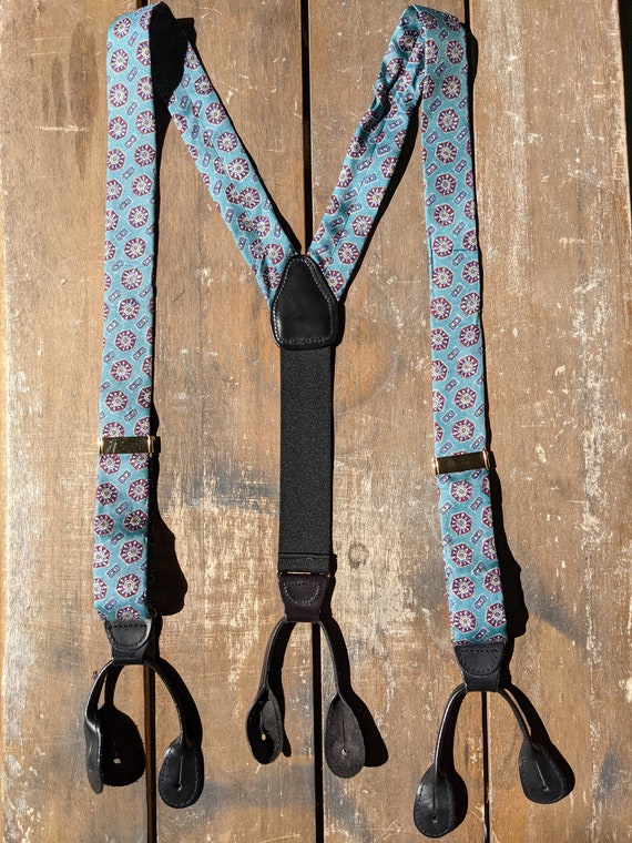 Funky pattern suspenders - image 1