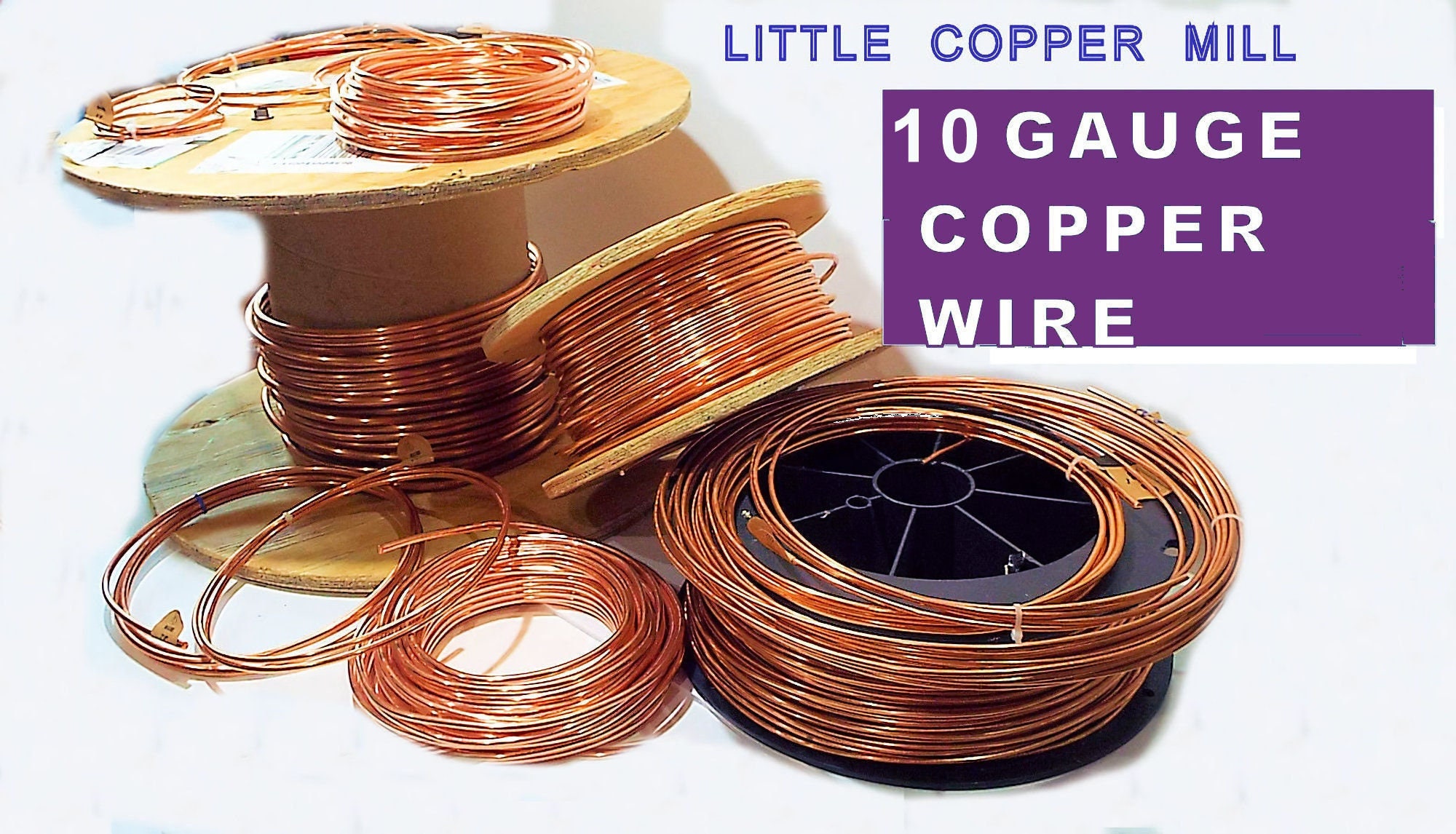 Round Copper Wire 10 Gauge Copper Wire 10 AWG 