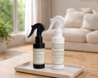 Peppermint & Eucalyptus Room Spray | Luxury Linen Spray | Fresh Home Fragrance