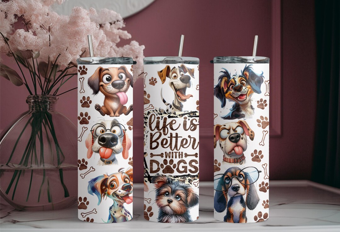 This Is How I Show My Dog - Personalized Custom Tumbler main image 0