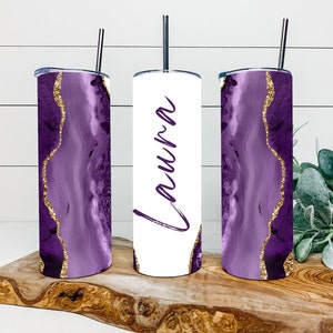 Personalized Tumbler with Lid and Straw Custom Stainless Steel Cups Mug  with Engraved Name Text Cust…See more Personalized Tumbler with Lid and  Straw