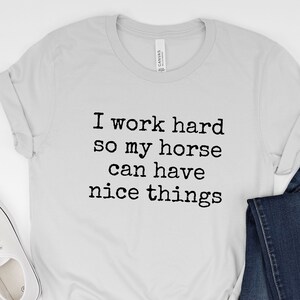 Horse Lover Shirt, Horse Girl Shirt, Hunter Jumper, Country Girl, Horse Trainer Gift, Country Farm Girl, Barn Girl, Horse Gift, Barn Girl