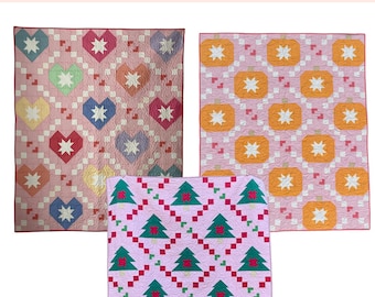 Shine Series Quilt Patterns-PDF Downloads