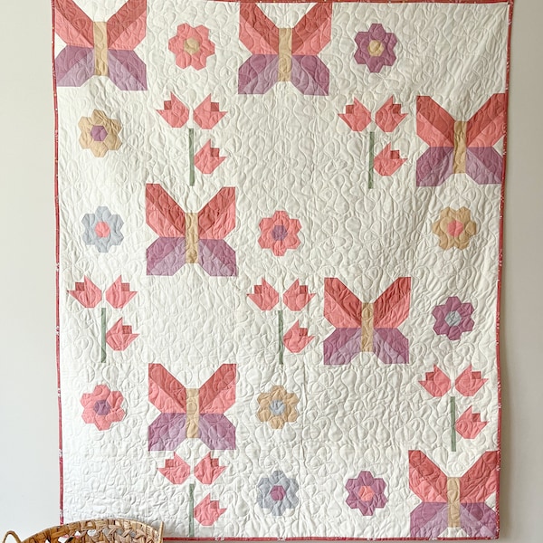 Buds and Blossoms Quilt Pattern- PDF Download