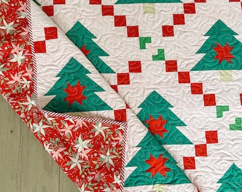 Tree Shine Quilt Pattern- Paper Copy
