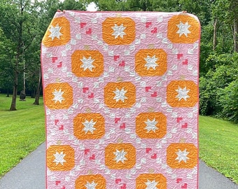 Pumpkin Shine Quilt Pattern - PDF Download