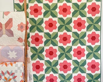 Lullaby Garden Quilt Pattern- PDF Download