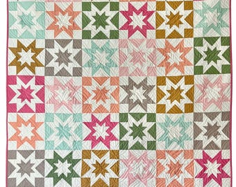 Shimmer Sky Quilt Pattern- Paper Copy