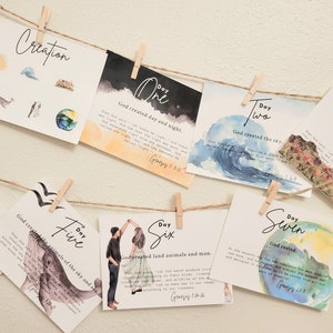 Days of Creation Flashcards