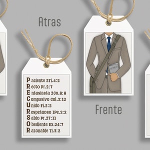 Escuela de Precursor 2024, Étiquette cadeau Etiqueta de regalo, Carte JW numérique Precursores regulares, Testigo de Jehová Tarjeta, clipart Esty usa