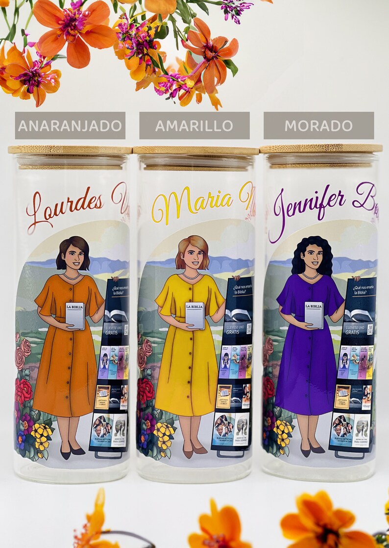 Regalo Personalizado Testigo de Jehová, Vaso Escuela de Precursor 2024, Ideas para Precursoras Regulares Auxiliares Bautismo, JW Tumblers US imagen 4