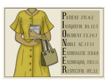 JW Karte für Pionierinnen, Pionierschule 2024, Geschenkideen für Schwestern, bestes Leben aller Zeiten, sofort druckbare Download für Zeuge Zeuge Jeans Clipart