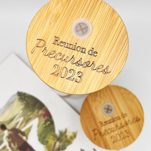 Regalo Personalizado Testigo de Jehová, Vaso Escuela de Precursor 2024, Ideas para Precursoras Regulares Auxiliares Bautismo, JW Tumblers US imagen 10