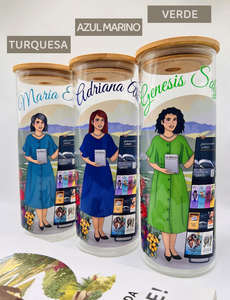 Regalo Personalizado Testigo de Jehová, Vaso Escuela de Precursor 2024, Ideas para Precursoras Regulares Auxiliares Bautismo, JW Tumblers US imagen 3