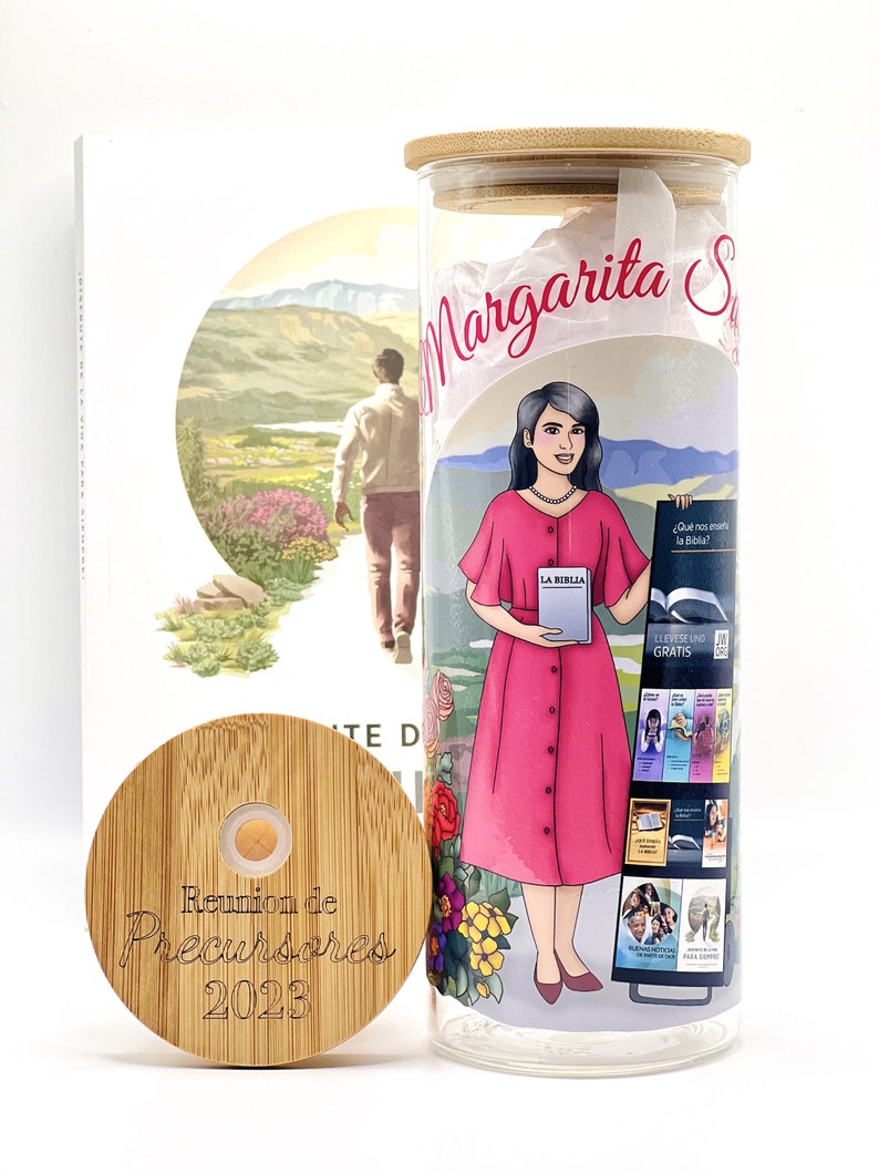 Regalo Personalizado Testigo de Jehová, Vaso Escuela de Precursor 2024, Ideas para Precursoras Regulares Auxiliares Bautismo, JW Tumblers US imagen 9