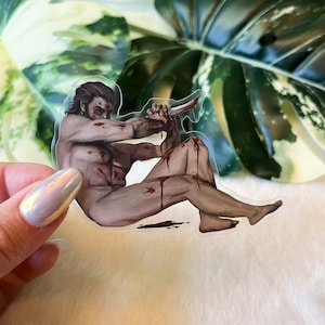 Fallen Angel Gale sticker | Gale | Gale Sticker | BG3 sticker| Video Game | BG3 merch | Gale art | Fallen Angel