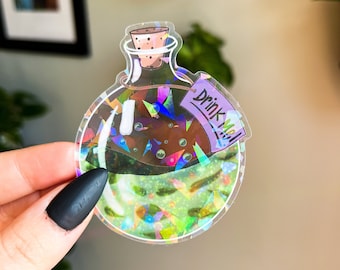 Potion Bottle Sticker | Herbal potion | Witchcraft | Potion Bottles | Kawaii Sticker | Witch Stickers | Witchy Sticker | Waterproof sticker